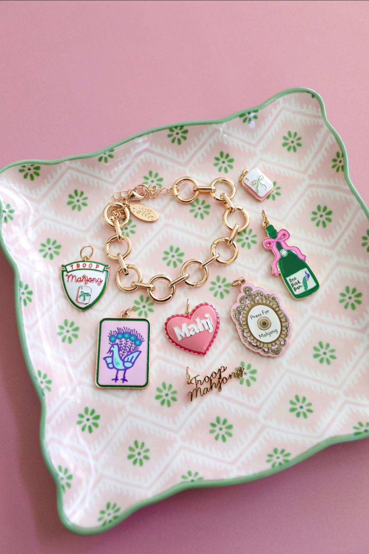 Troop Mahjong XL Charms