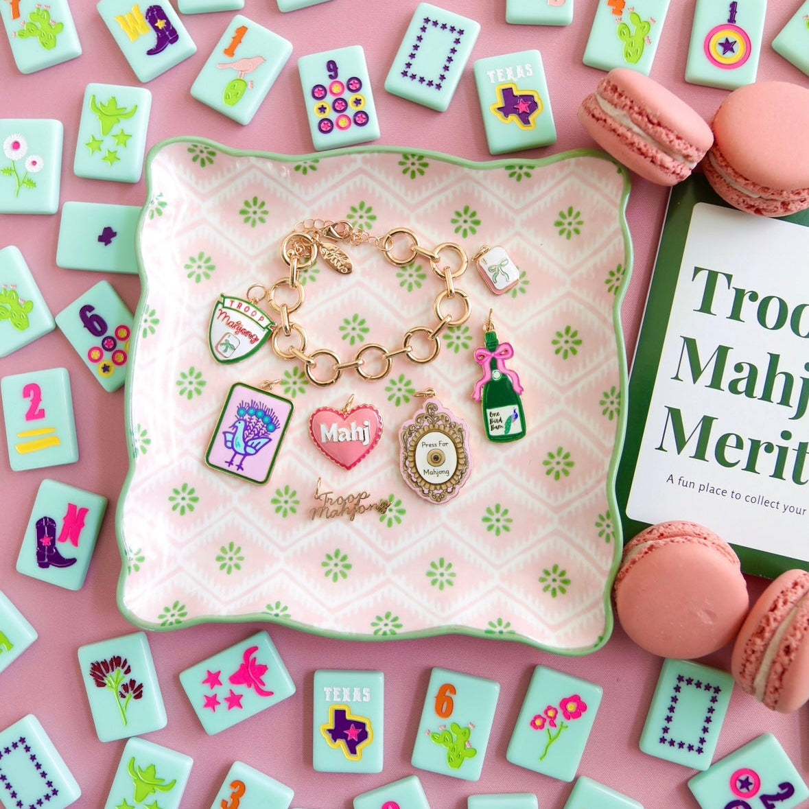 Troop Mahjong XL Charms