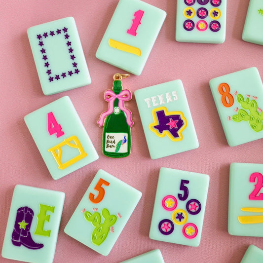 Troop Mahjong XL Wine Charm