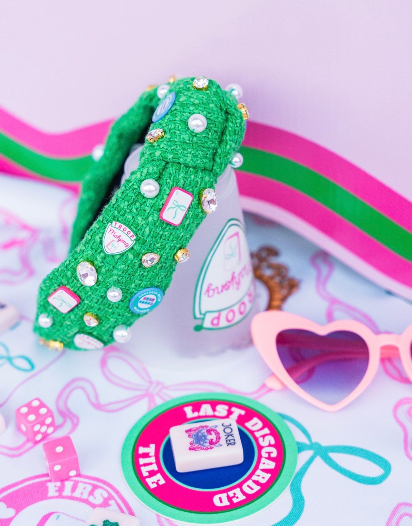 Troop Mahjong x Brianna Cannon Headband