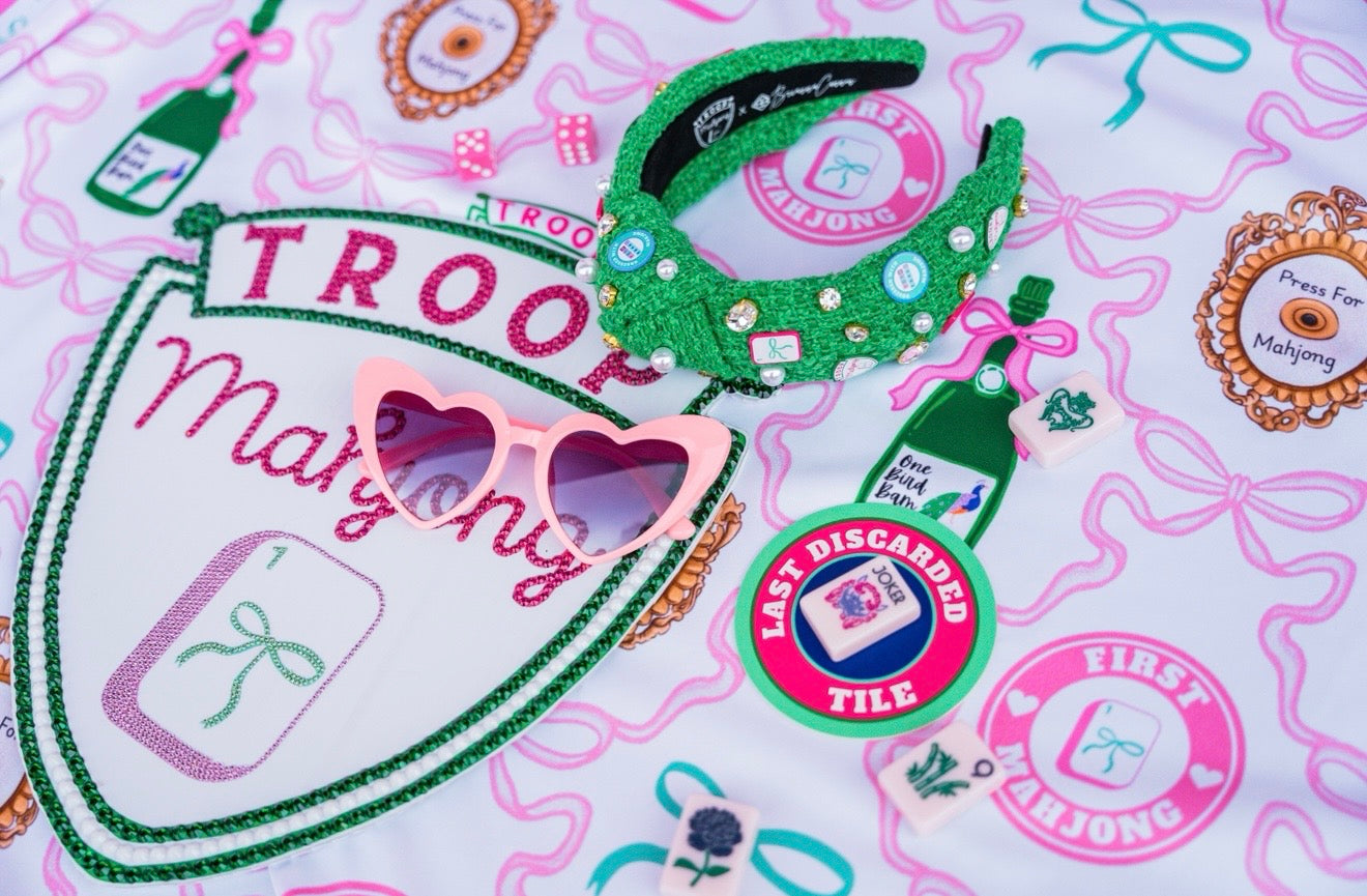 Troop Mahjong x Brianna Cannon Headband