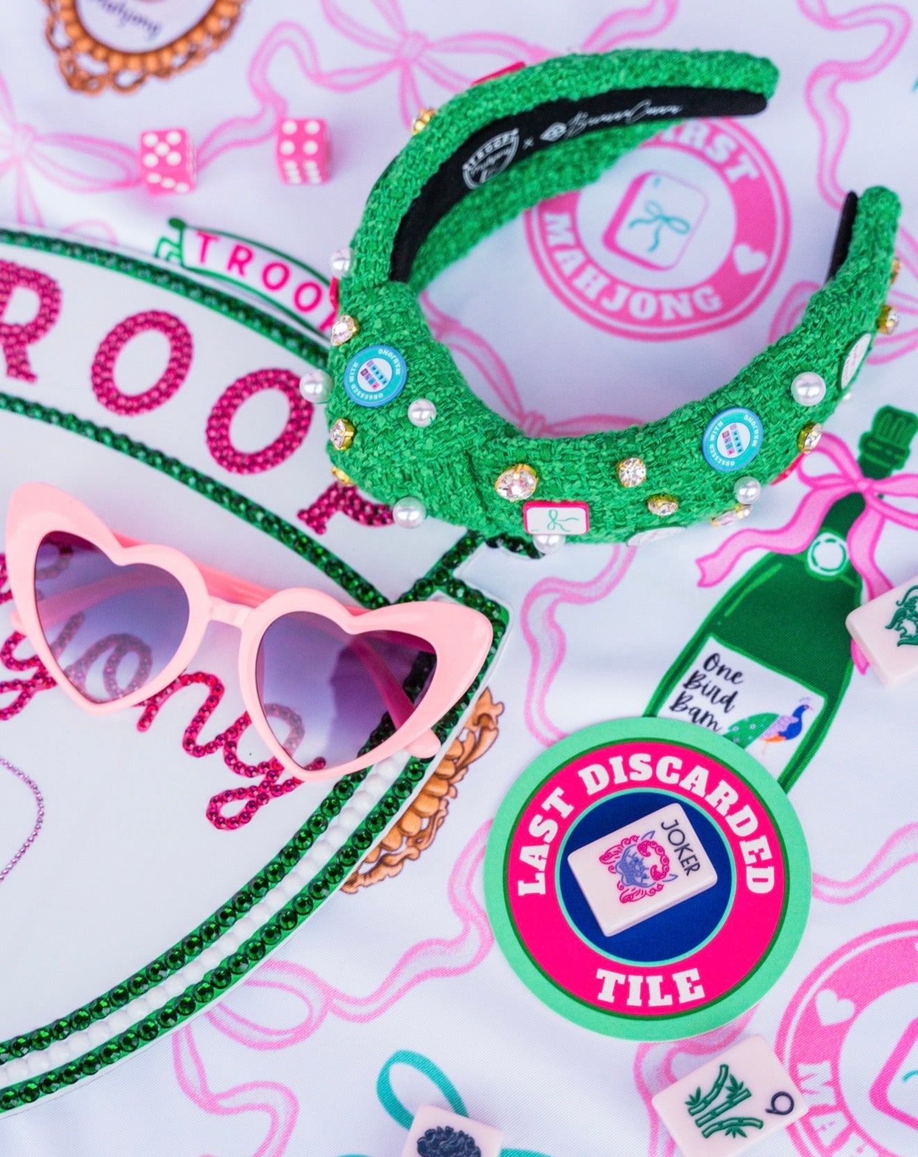 Troop Mahjong x Brianna Cannon Headband
