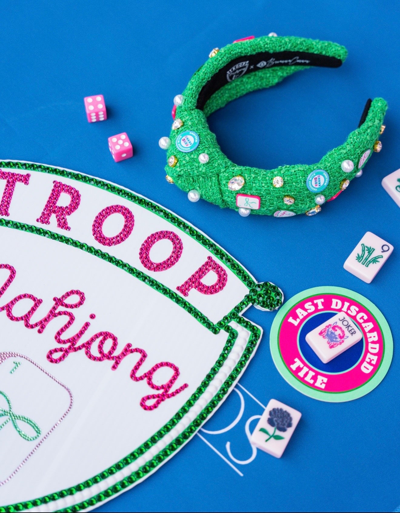 Troop Mahjong x Brianna Cannon Headband