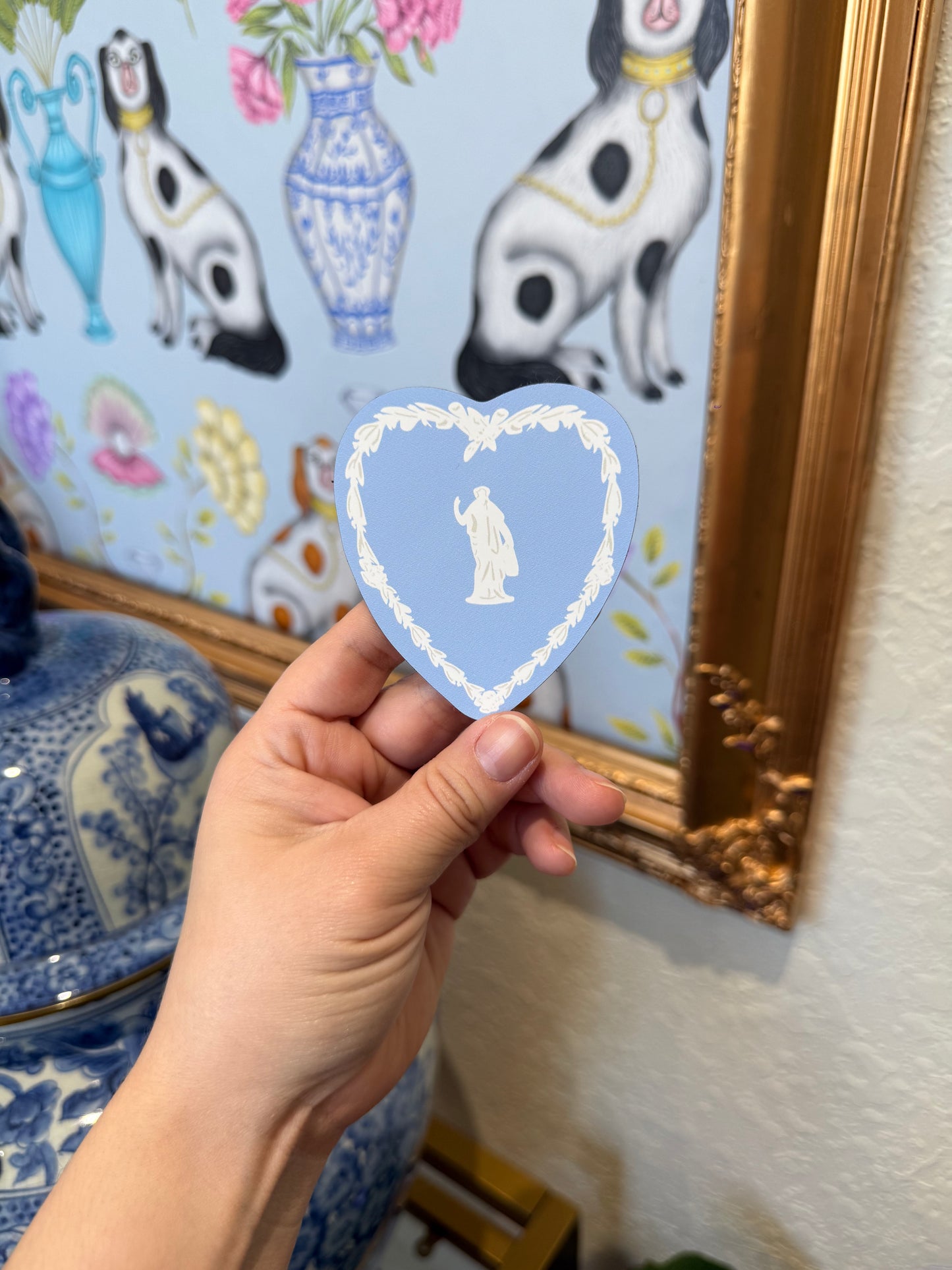 Wedgwood Heart Magnet