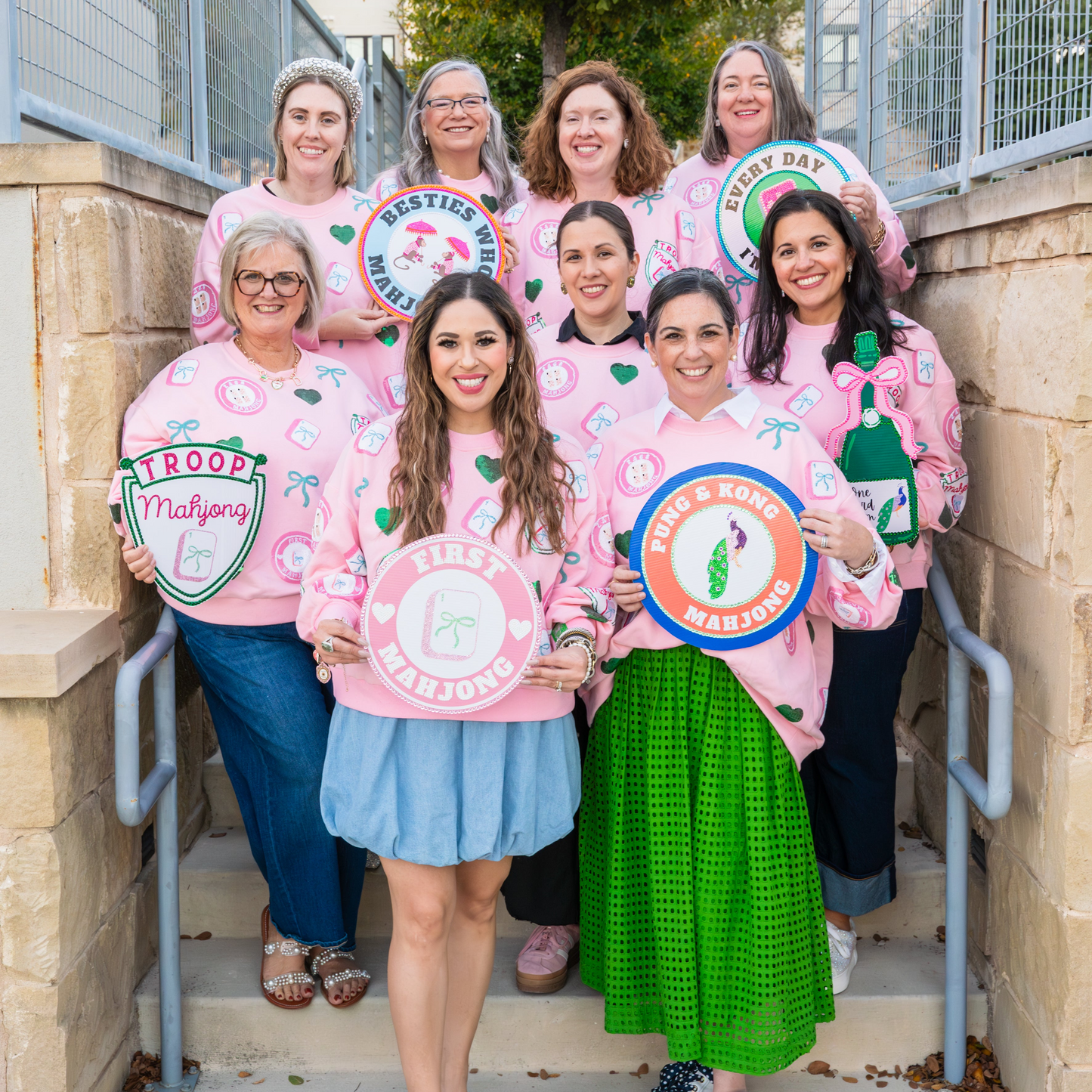 Troop Mahjong x Queen of Sparkles Sweatshirt