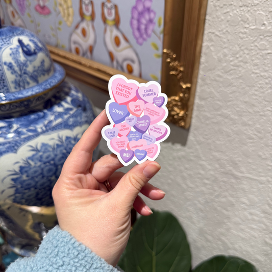 Lover Album Conversation Hearts Magnet