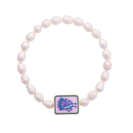 One Bird Bam Pearl Freshwater Bracelet