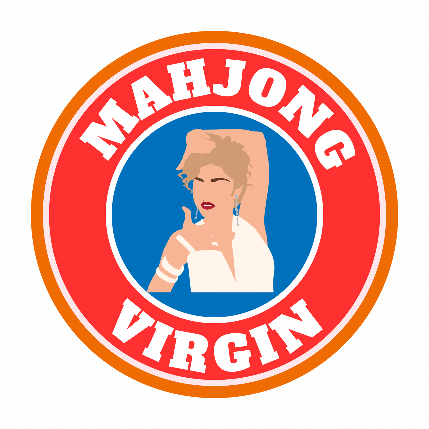 Mahjong Virgin Magnet