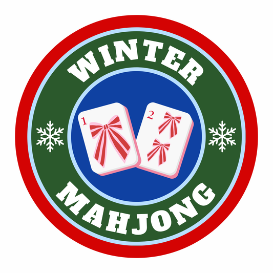 Winter Mahjong Magnet