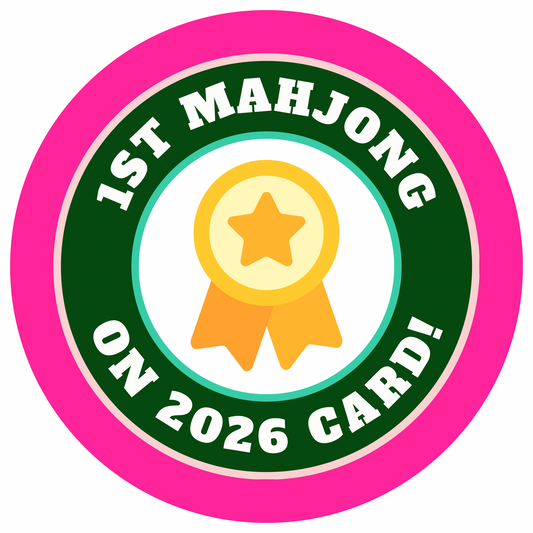 First Mahjong 2026 Card Wholesale