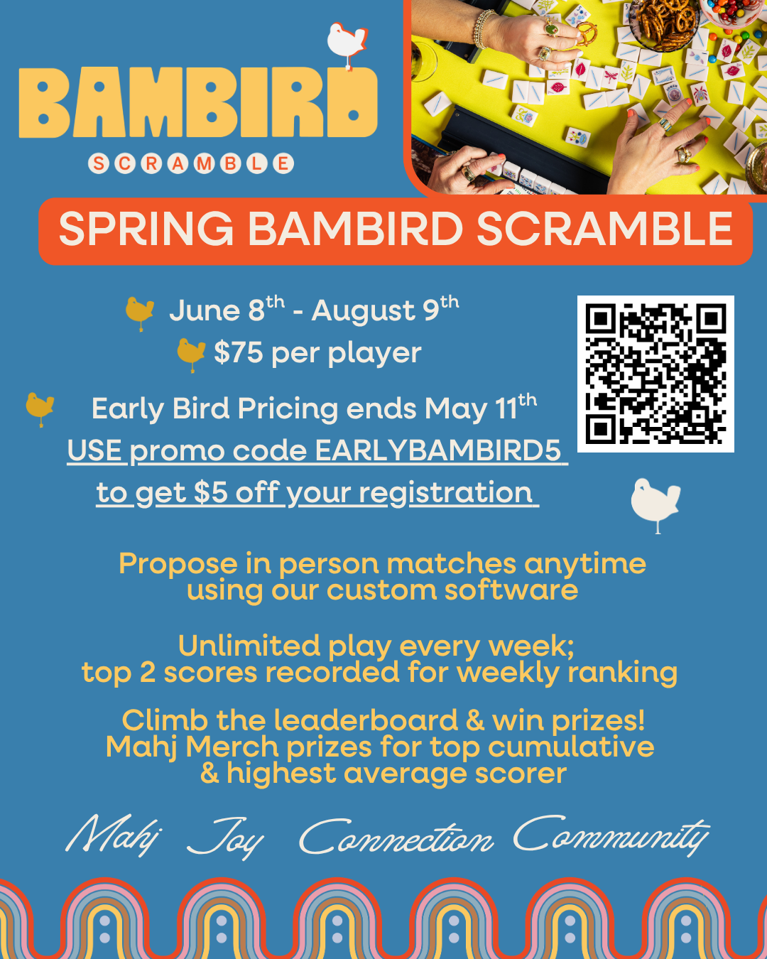 Bambird Scramble in San Antonio - Summer Session