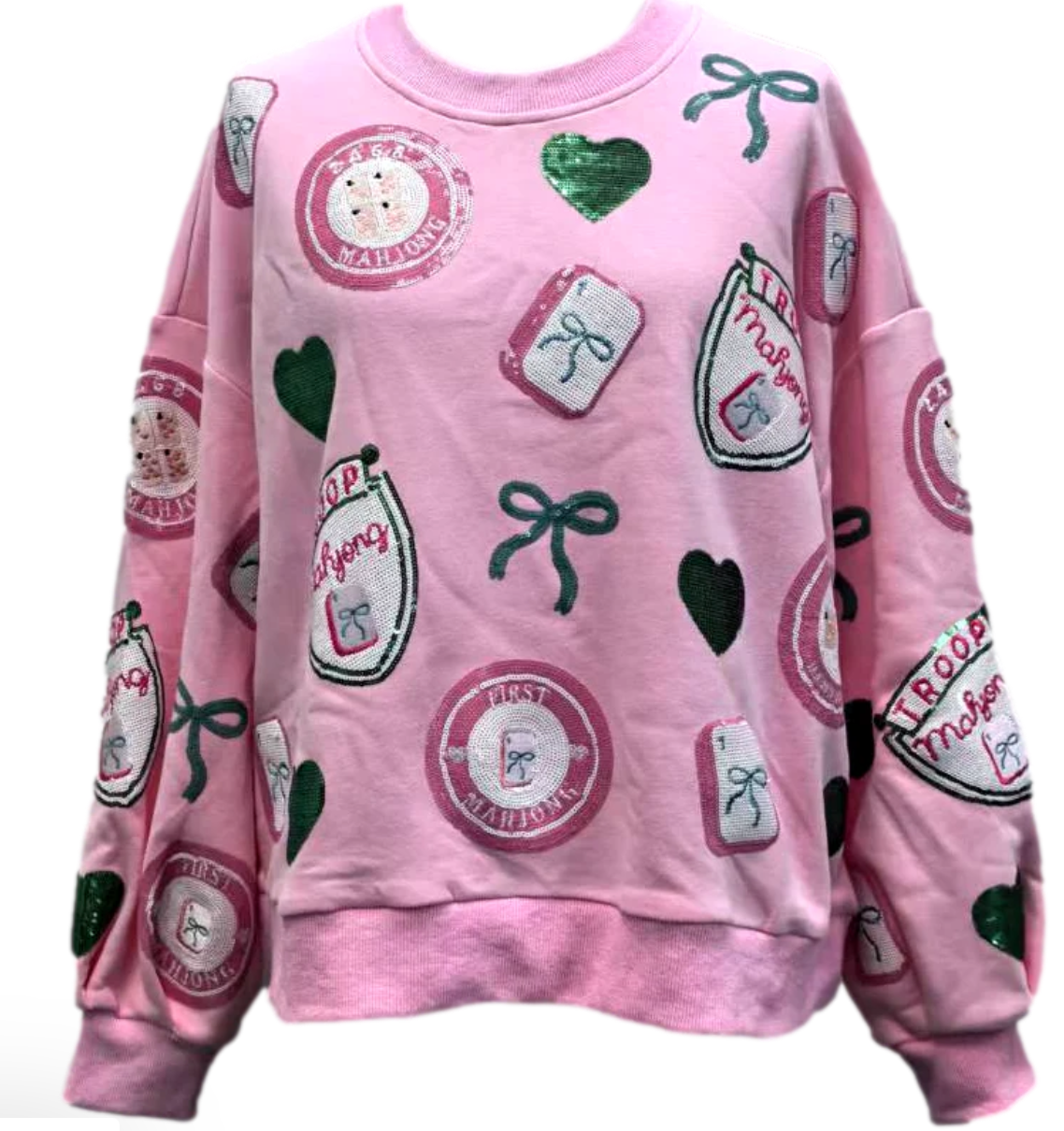 Troop Mahjong x Queen of Sparkles Sweatshirt